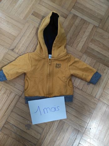 Sweat jaune moutarde