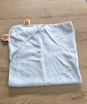 Grande cape de bain en bambou