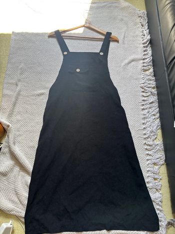 Robe salopette noire style londonien ,SHEIN – Taille 40-42