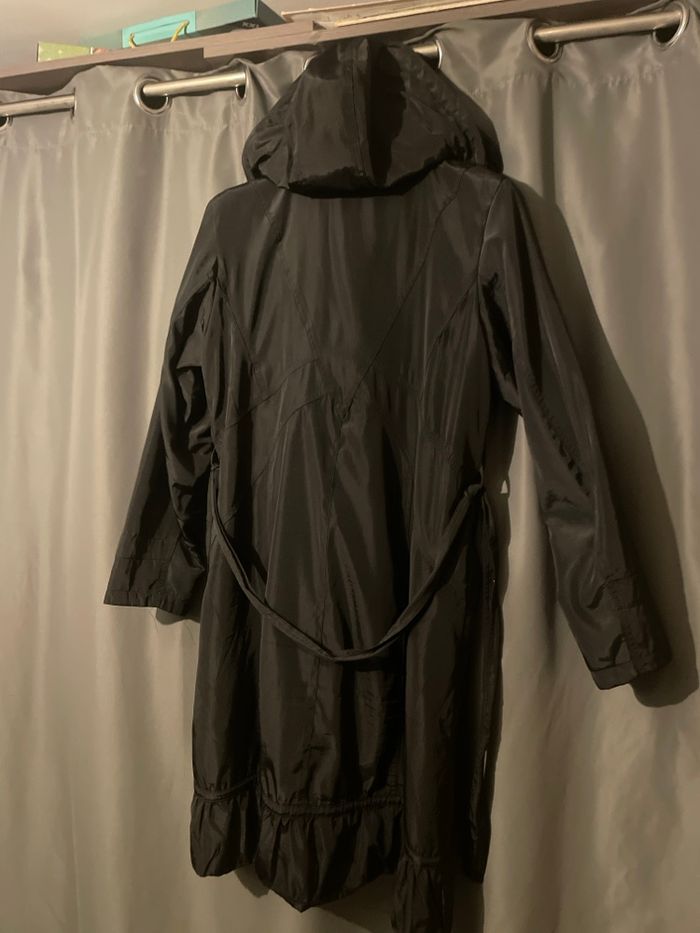 Manteau noir à capuche  T42 - photo numéro 2