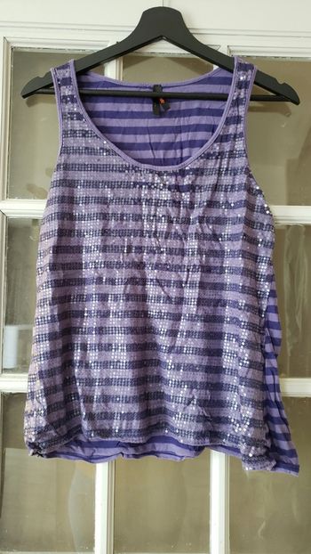 Débardeur pailleté