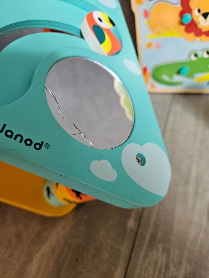 Lot de jouets d'éveils bébé en bois Janod moulin roty djeco... - photo numéro 4