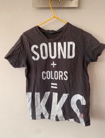 teeshirt ikks noir 4 ans