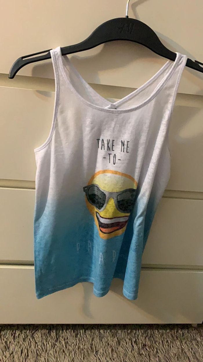 Débardeur Rigolo (taille 134/140) - photo numéro 2