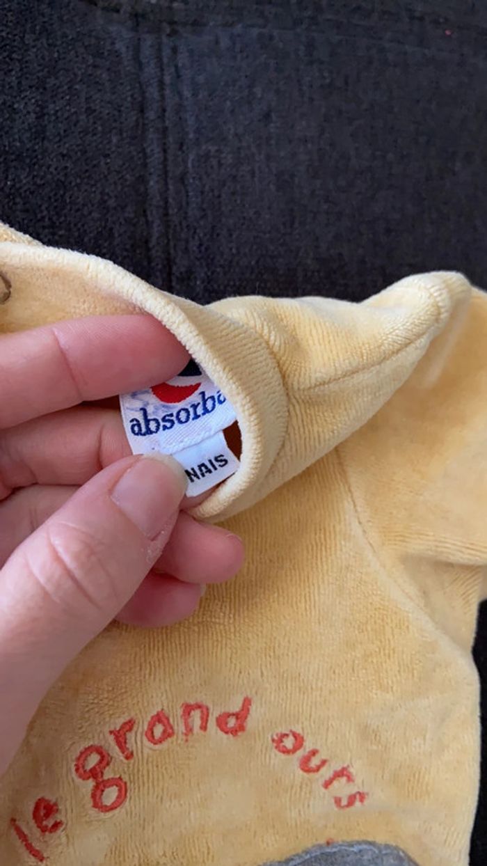 Pyjama velour naissance - photo numéro 2