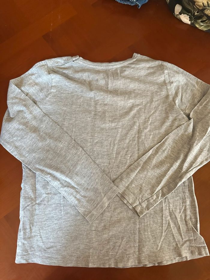 T-shirt manches longues Monoprix, taille 10 ans - photo numéro 4