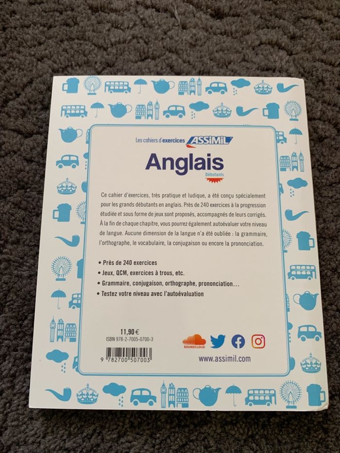 Cahier exercices anglais - photo numéro 4