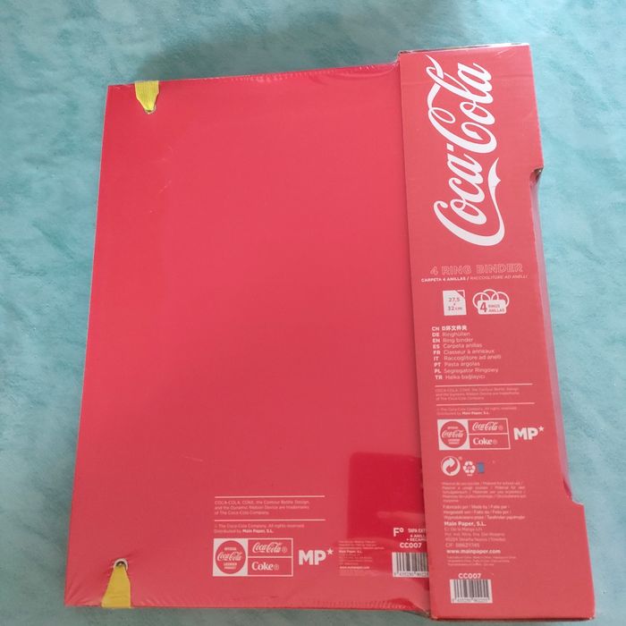 Classeur coca-cola - photo numéro 2