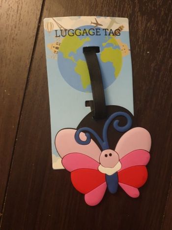 Étiquette de valise