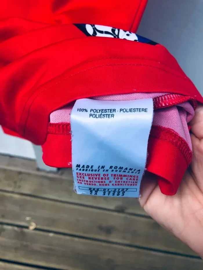 Puma red Rare Czech Republic soccer jersey 1998-2000 Mens M - photo numéro 10