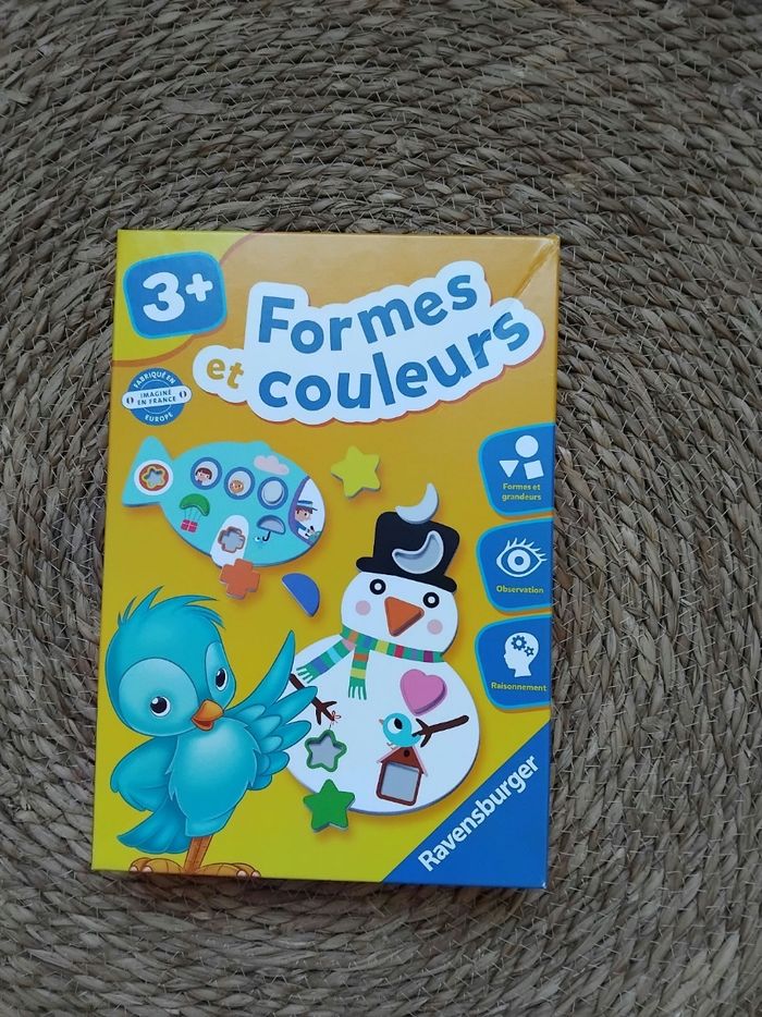 Formes et couleurs, ravensburger, neuf