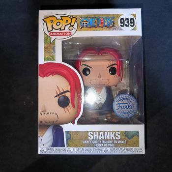 Figurine Funko Pop / Shanks N°939 / One Piece / Funko Spécial édition