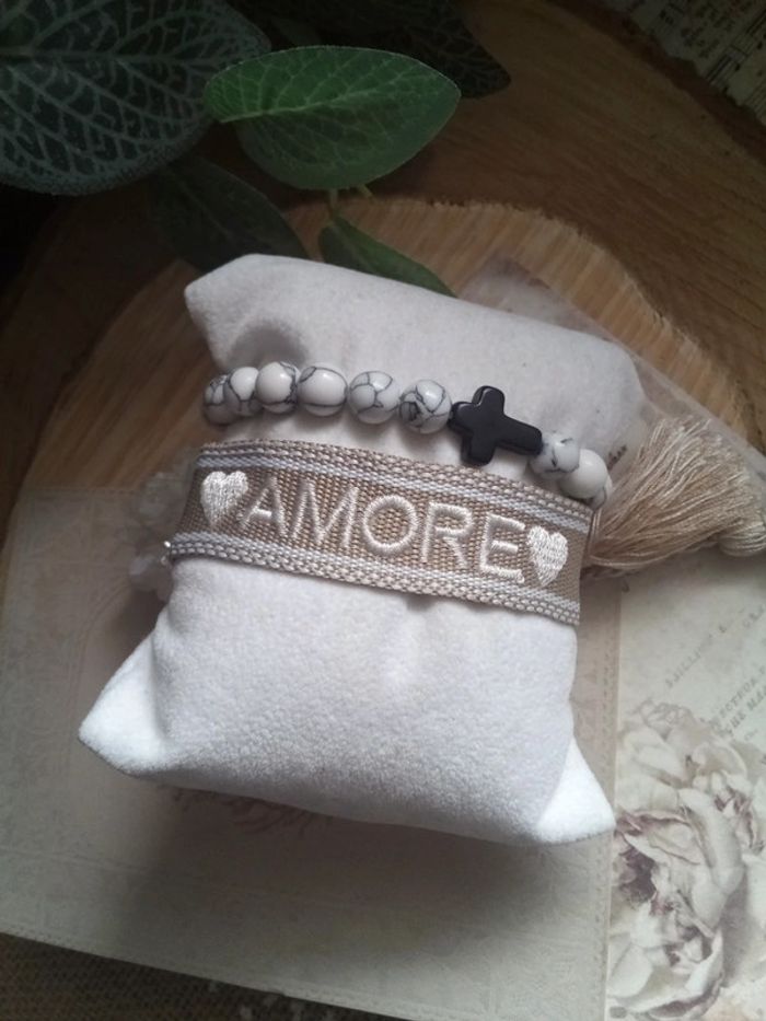 Lot de 2 bracelets bohèmes