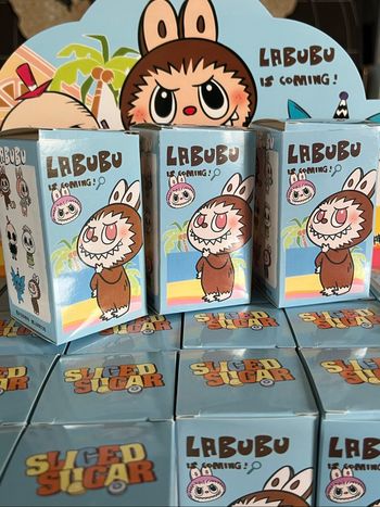 Lot de 3 porte clé Labubu