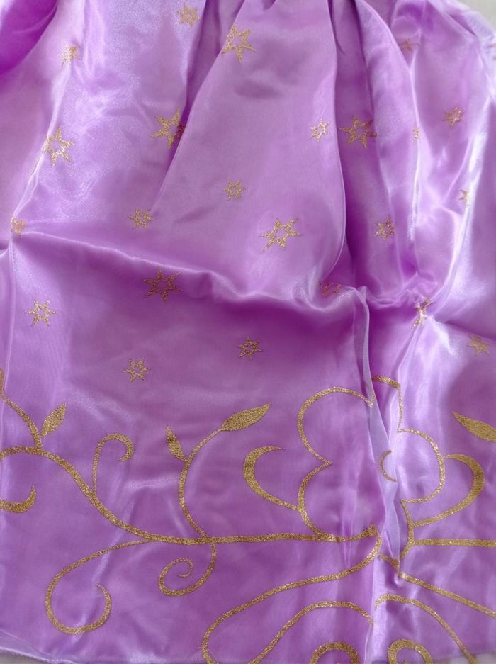 Déguisement robe princesse raiponce violette 6ans - photo numéro 4