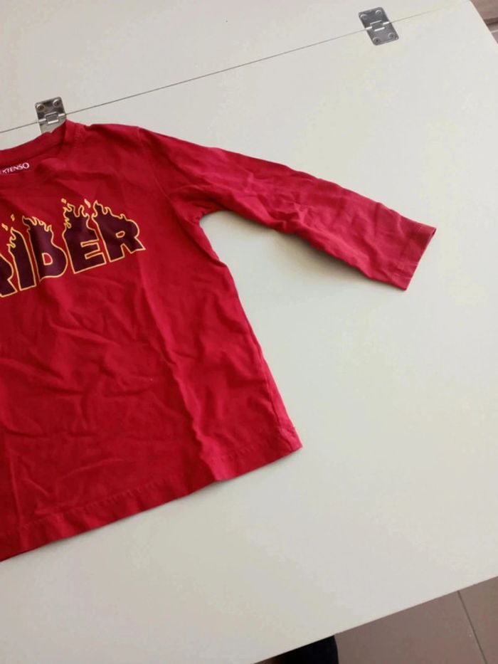 Tee-shirt manches longues rider in extenso 6 ans - photo numéro 2