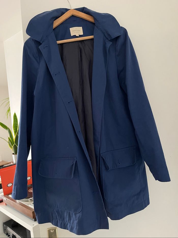 Manteau Sézane bleu - photo numéro 2