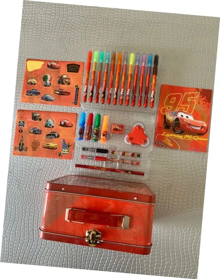 Valisette en métal Cars - Fournitures scolaires - photo numéro 6