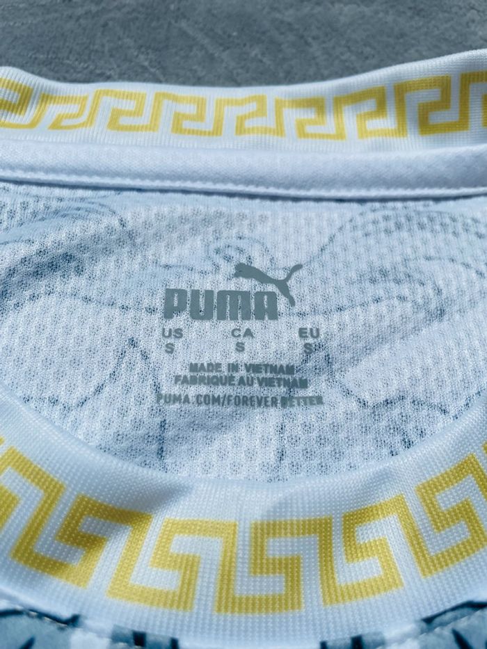 Maillot concept foot Italie blanc Versace taille S - photo numéro 7