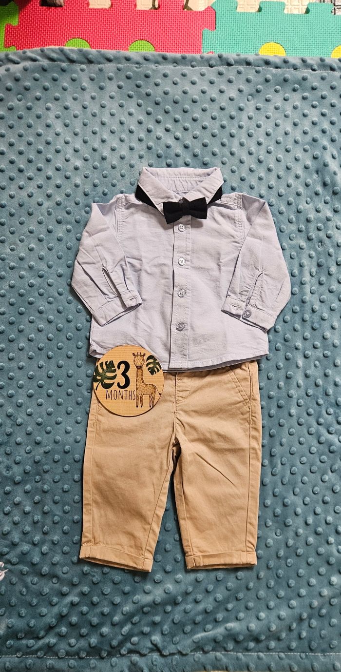 Ensemble costume garçon 3 mois