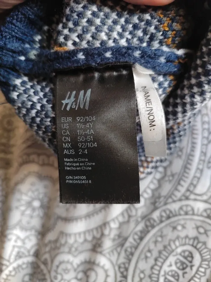 Bonnet 1,5/ 4 ans h&m - photo numéro 2