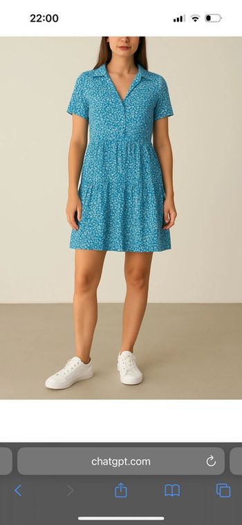 Robe manches courtes C&A