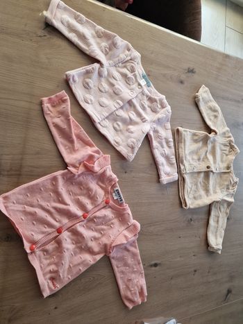 Lot de 3 gilets 6 mois