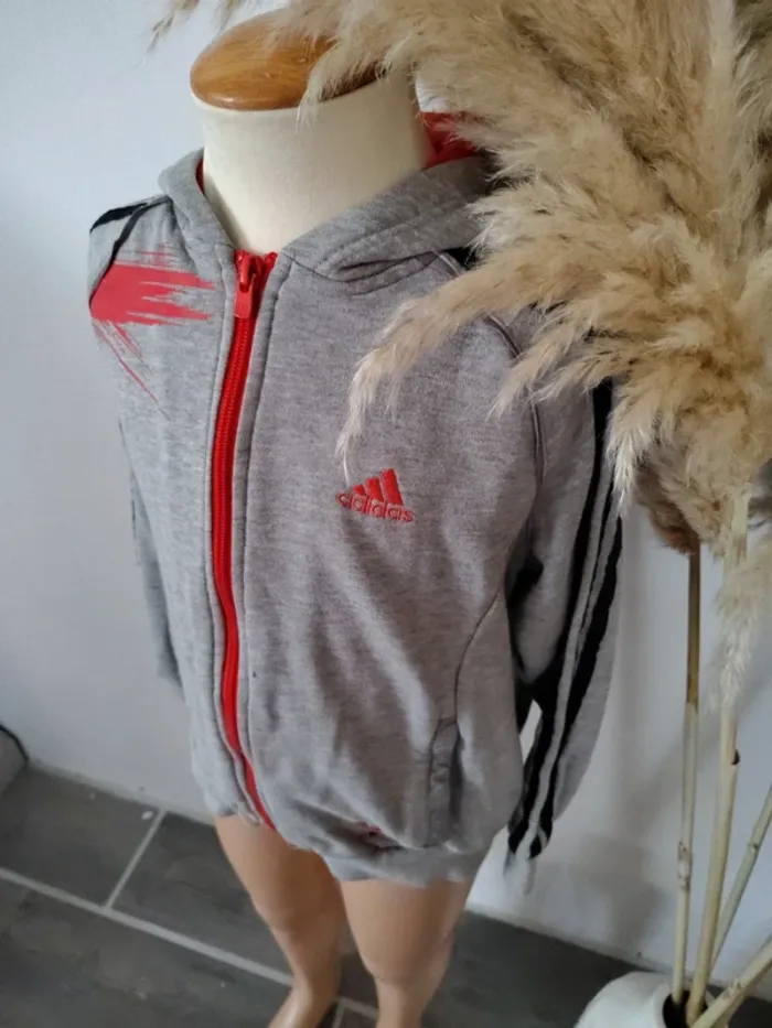 Veste zippée garçon 🧑9/ 10 ans - photo numéro 2