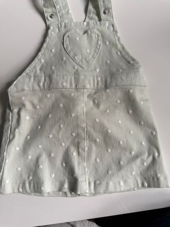 Robe salopette bébé fille 
