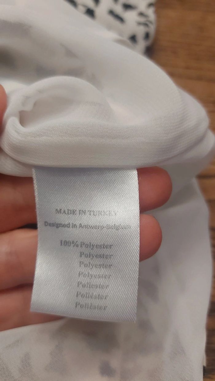 Robe CKS t M noire et blanc - photo numéro 12