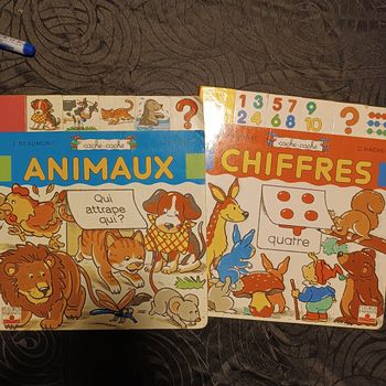 Livres Cache-cache Animaux et chiffres