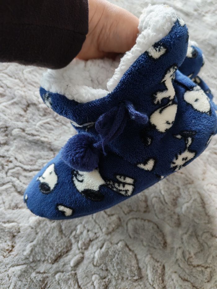Chaussons peluches hauts Snoopy - photo numéro 6