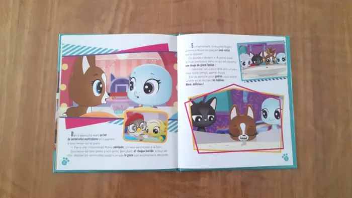 Livre Littlest Petshop "La soirée pyjama de Roxie" - photo numéro 3