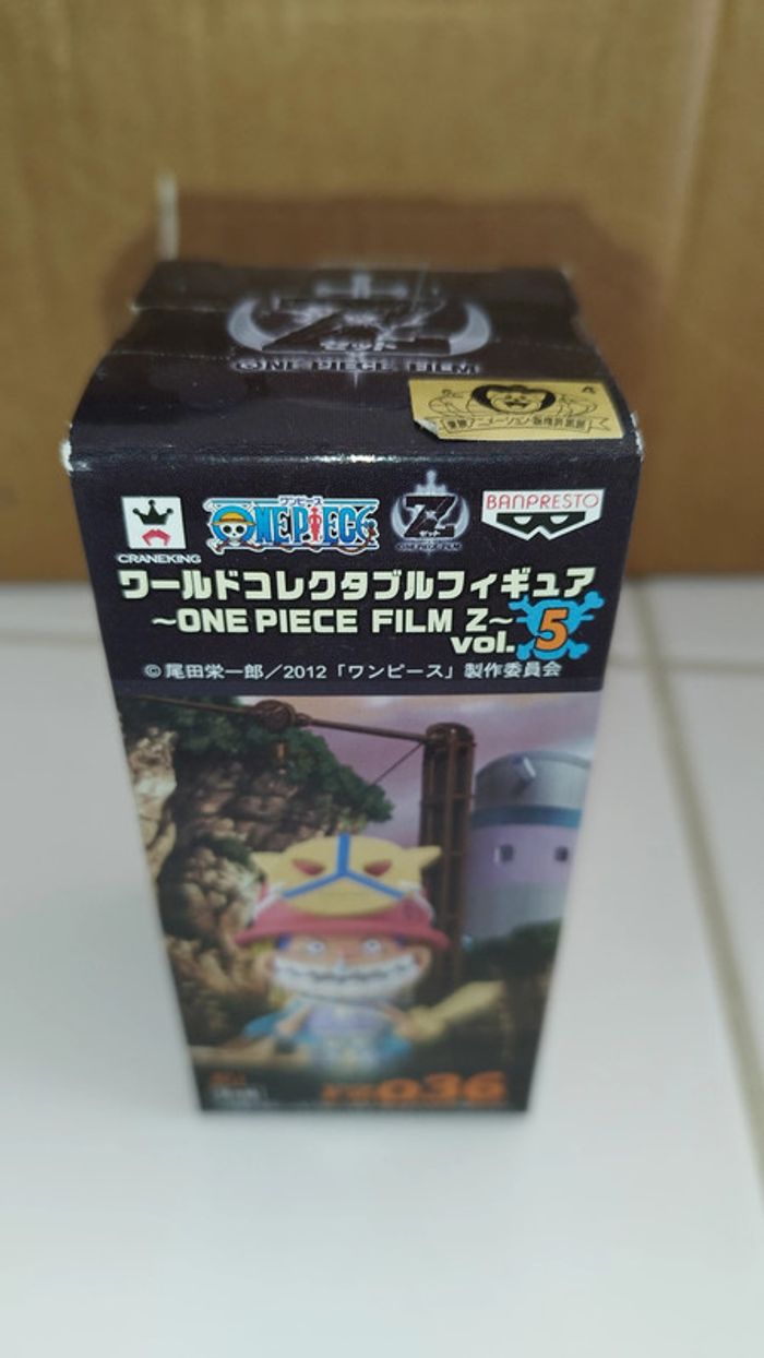 Figurine One Piece WCF Gari  Film Z vol 5 World Collectable Figure