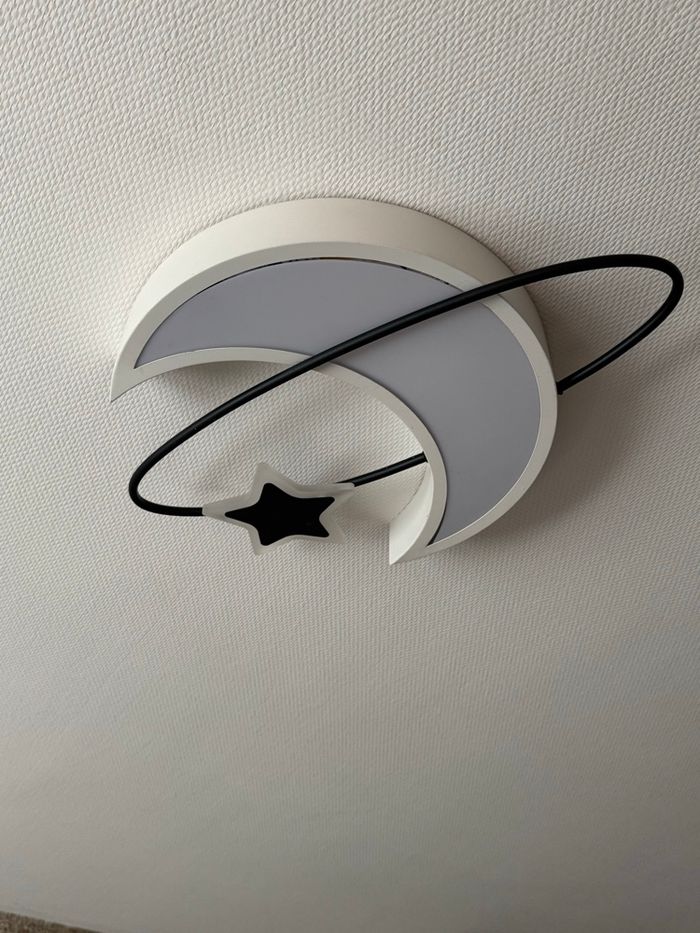 Lustre enfant lune étoile - photo numéro 2