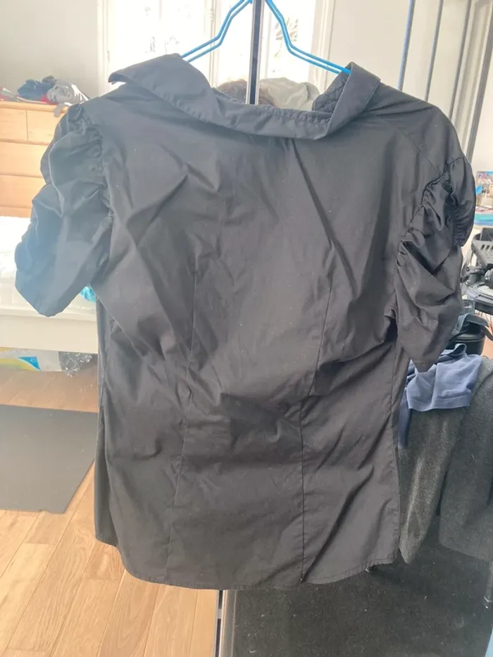Chemise noire neuve Original Marines M - photo numéro 4