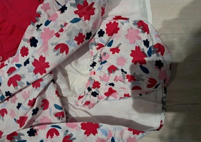 Robe sergent major fuschia rose 9mois neuve - photo numéro 8