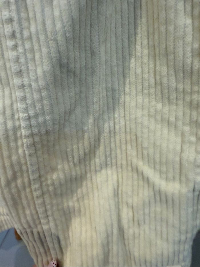 Robe en velours beige - photo numéro 2