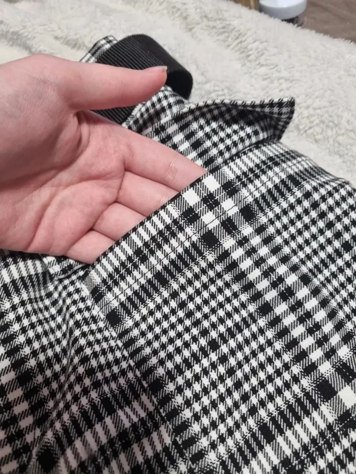 Short à damier noir et blanc - photo numéro 10