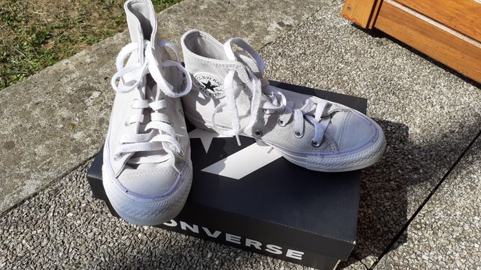 Converse Moonstone gris clair 35