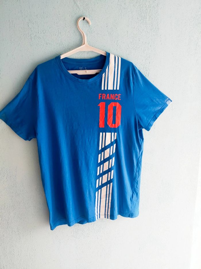 Lot de 3 tee-shirt bleu France - photo numéro 8