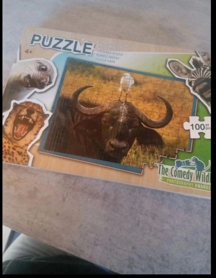 Puzzle animaux 100 pièces complet