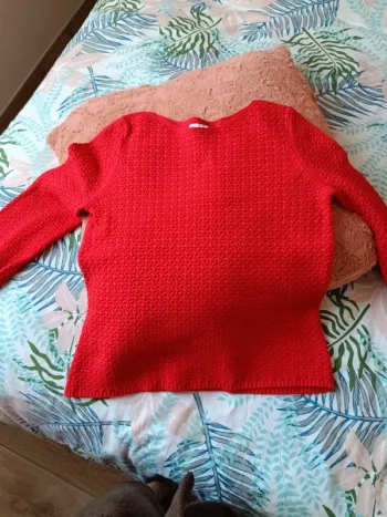 Pull rouge