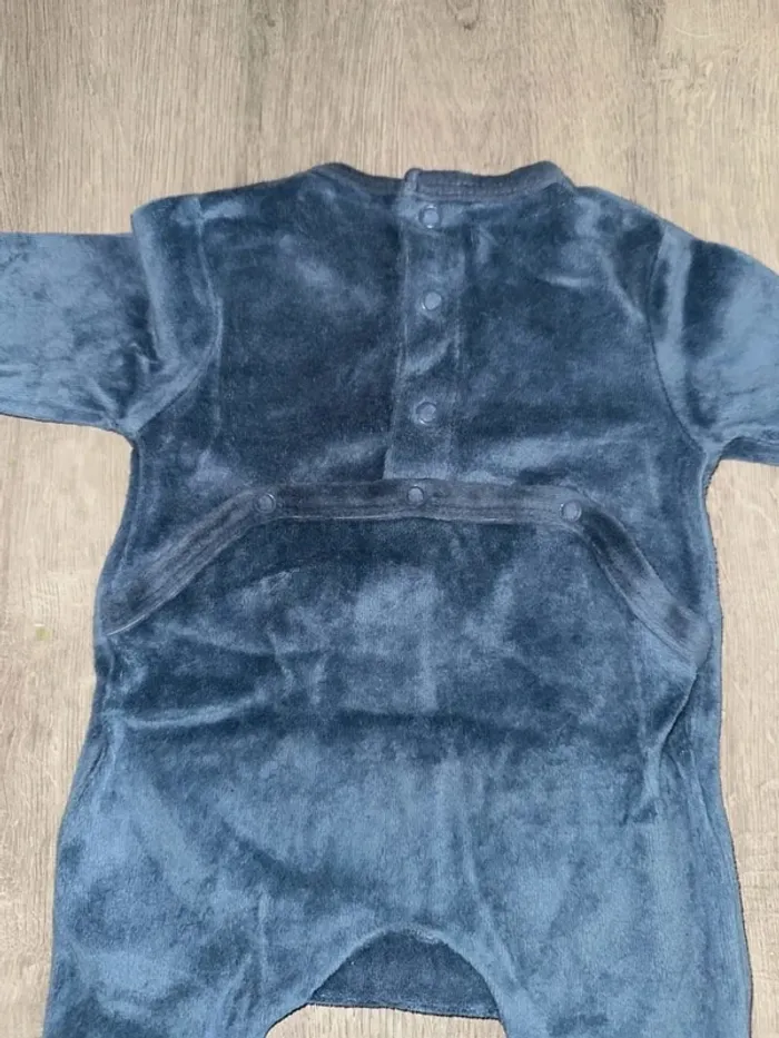 Pyjama velours bébé - photo numéro 3