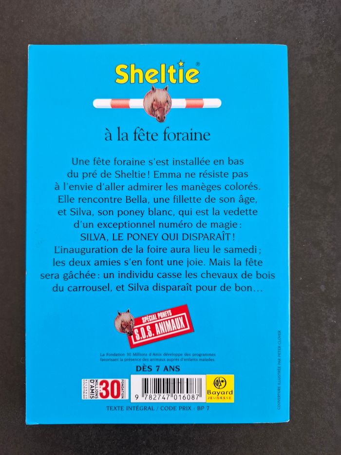 Lot de 3 livres Sheltie de Peter Clover en bon état - photo numéro 3