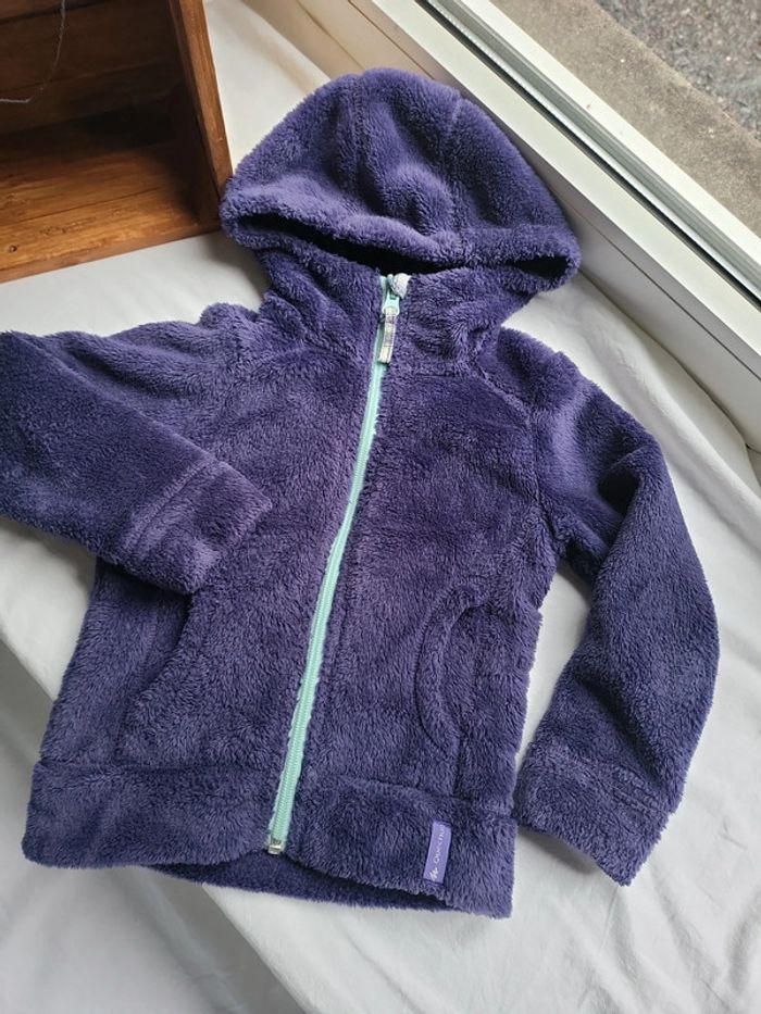 Polaire violine 4 ans