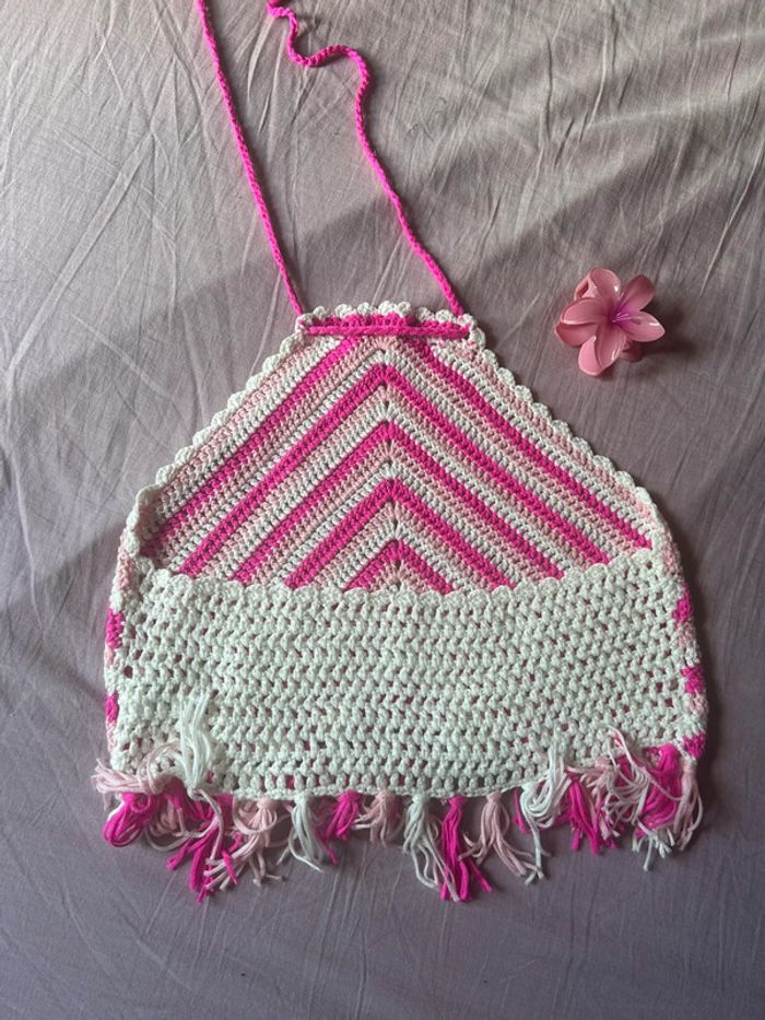 Haut en crochet - photo numéro 2