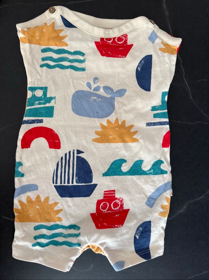 Combi short bébé
