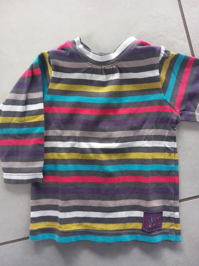 Lot de 3 t-shirt manches longues 6M - photo numéro 4