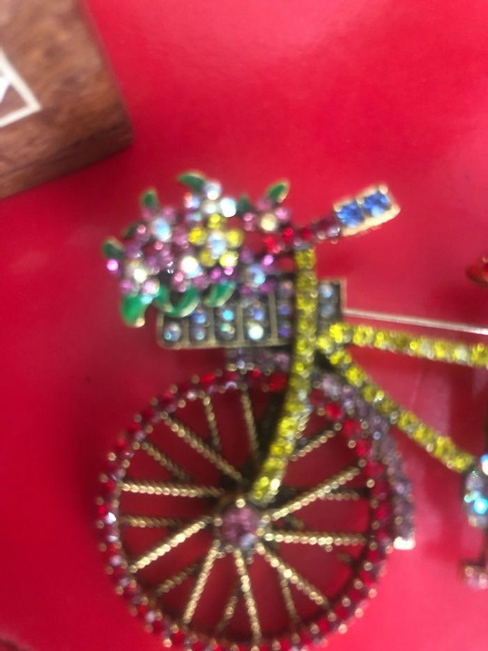 Belle broche vélo - photo numéro 2
